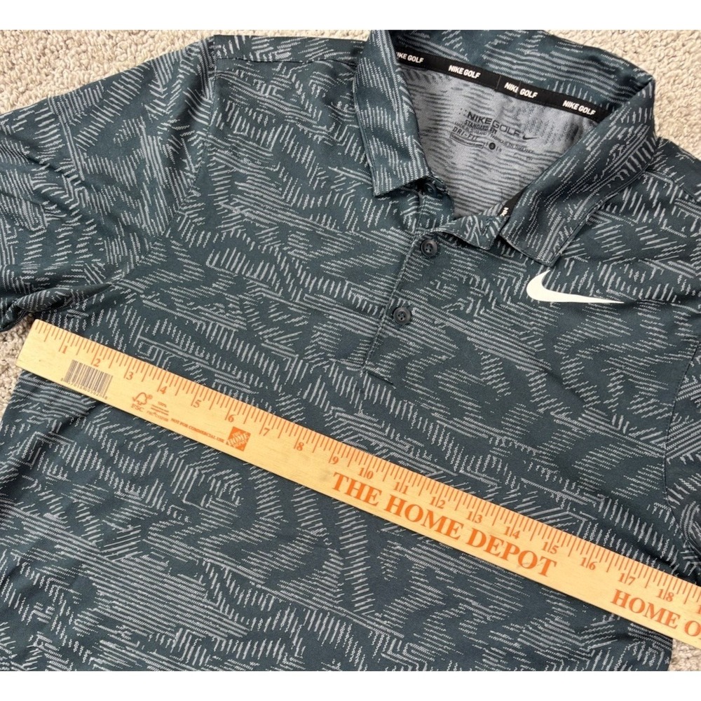 Nike Golf Standard Dri Fit Polo Shirt Performance Mens Small - Picture 6 of 7